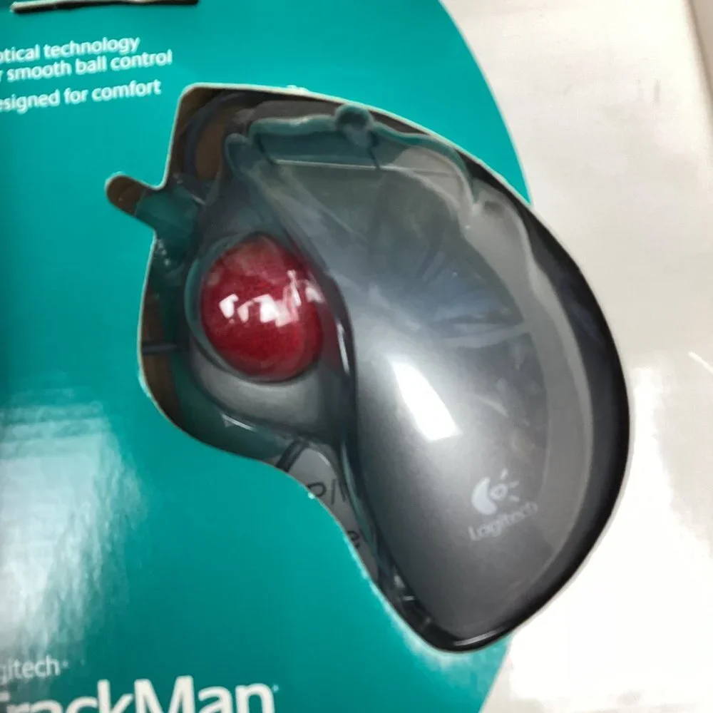 Logitech Trackman Wheel Optical NEW - Picture 9 of 9
